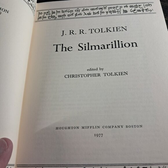 The Silmarillion by J.R.R. Tolkien First American Edition 1st Printing With Map - Picture 5 of 8